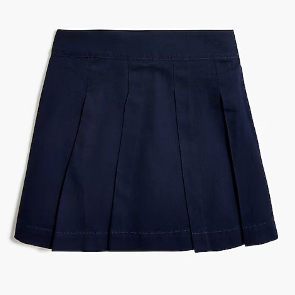 Crewcuts factory Girls' cotton twill skort Navy blue  NWT size 10